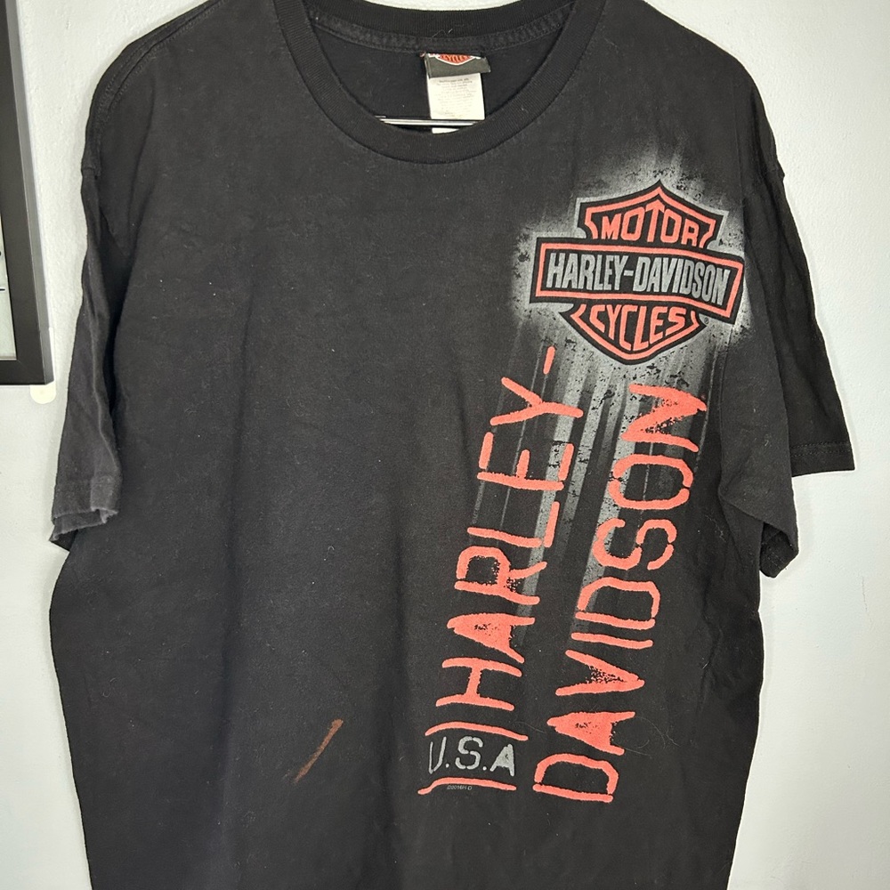 Harley Davidson Rochester New York Black XL T Shirt
